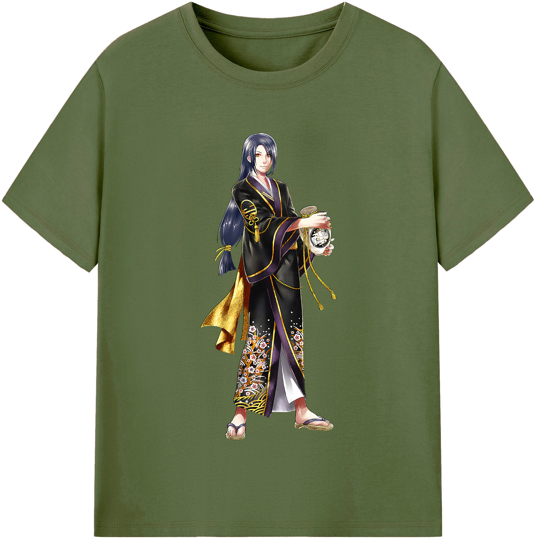 （画像用） 刀剣乱舞 Touken Ranbu 綿100％半袖Tシャツ（フロントプリント）